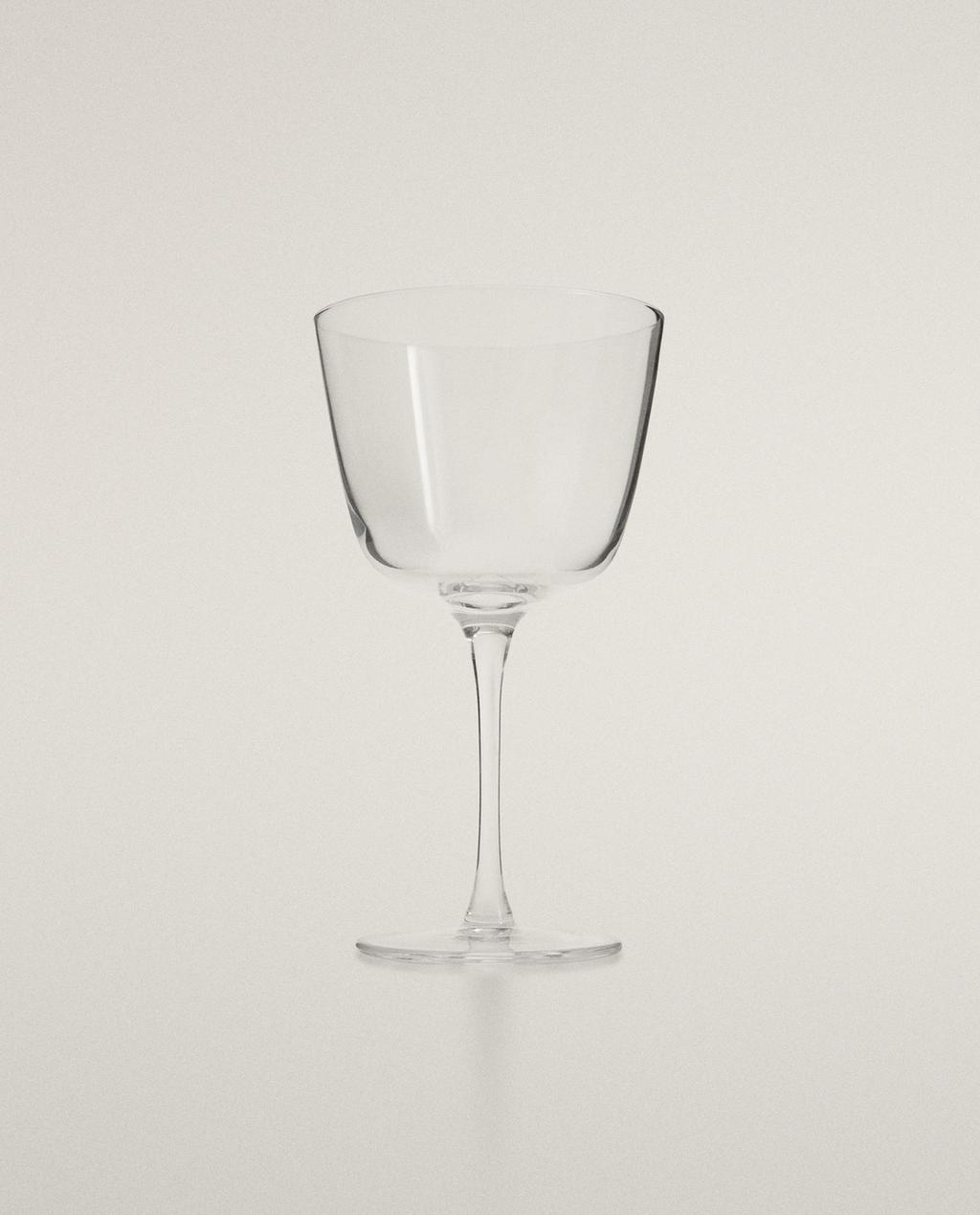 VERRE À VIN CRISTALLIN BASE PLATE