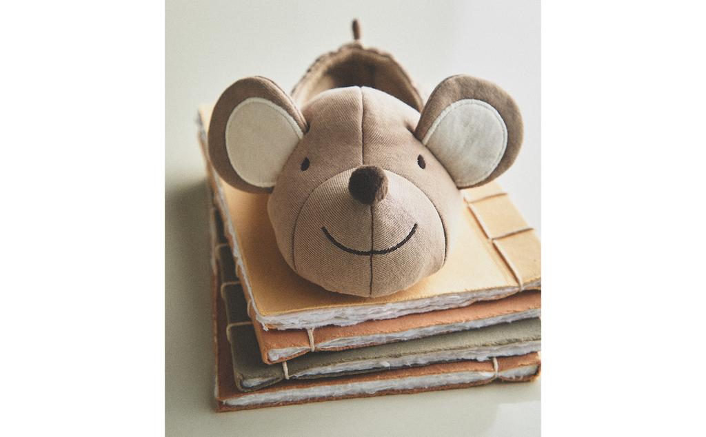 KINDERHAUSSCHUH MIT TIERChenMOTIV