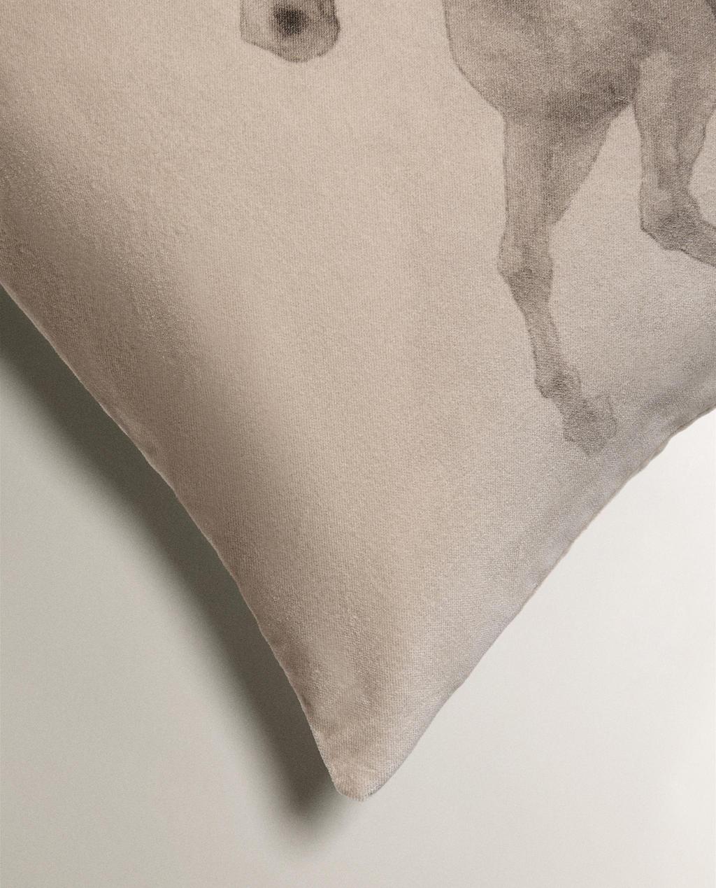 HOUSSE DE COUSSIN CHEVAL
