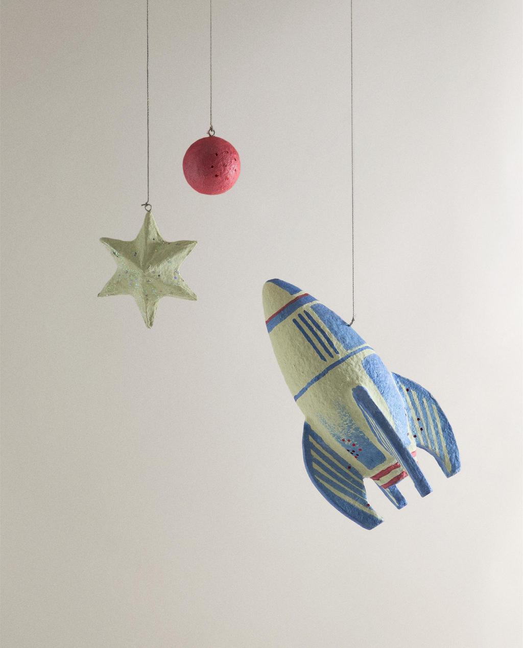 COLGANTE DECORATIVO INFANTIL COHETE