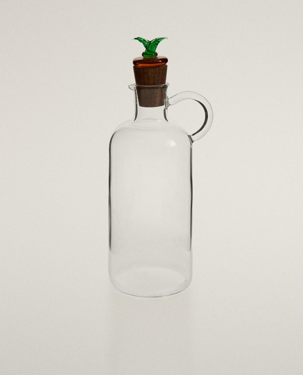 CHILLI PEPPER BOROSILICATE GLASS CRUET