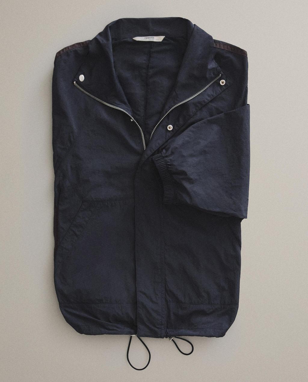 CONTRAST-TRIM CARDIGAN