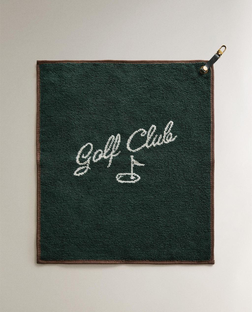 GOLF CLUB TOWEL
