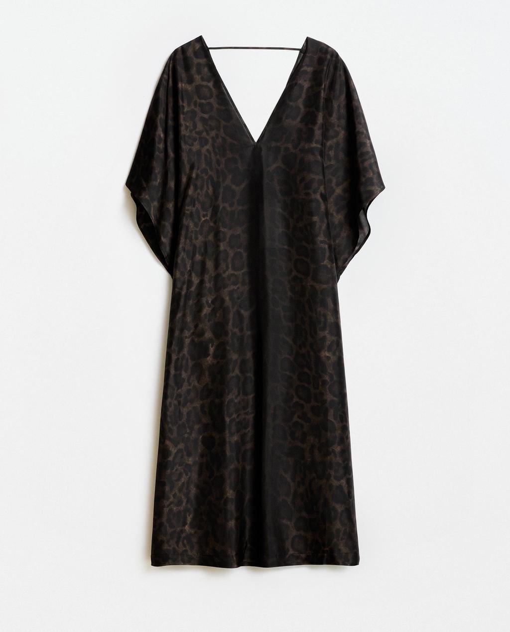 ANIMAL PRINT BEACH KAFTAN