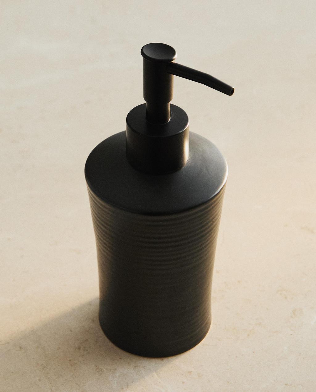 BLACK SOAP DISPENSER