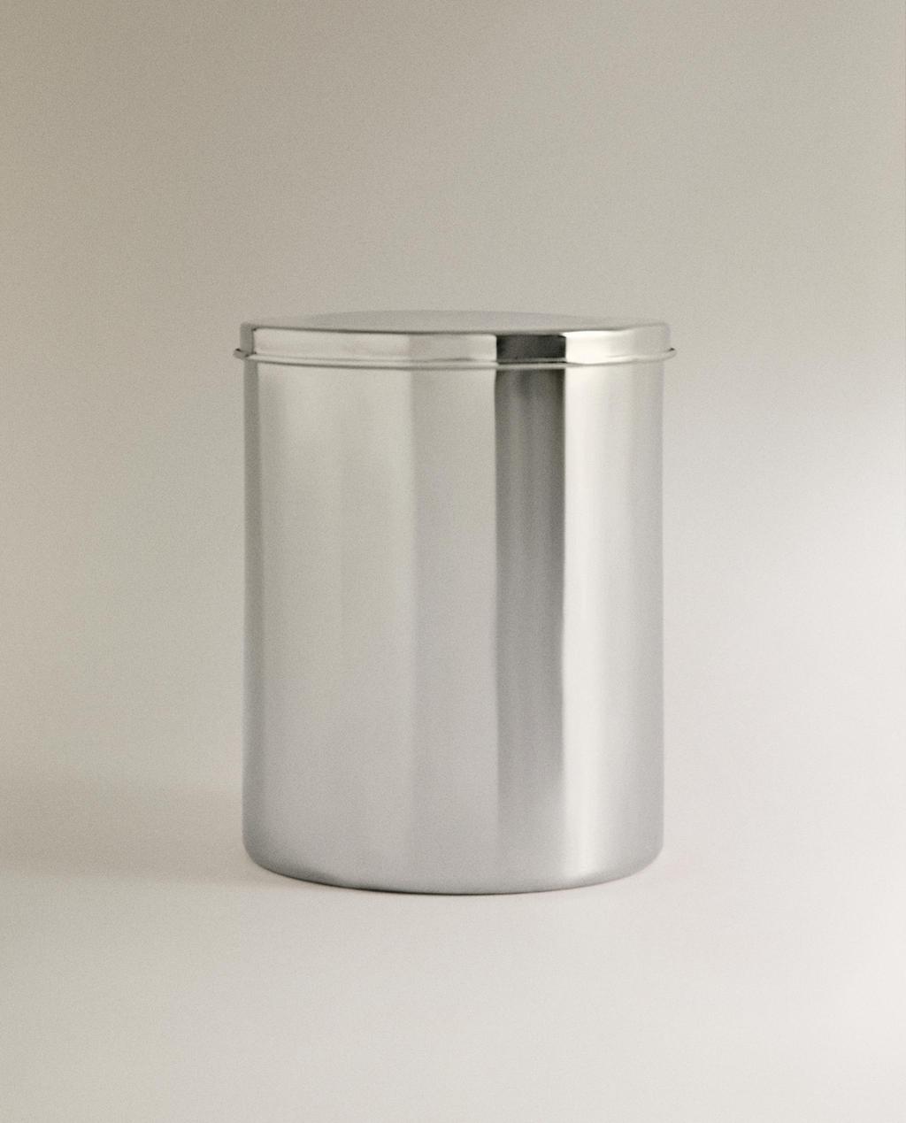 KAPAKLI METAL BANYO ÇÖP KUTUSU