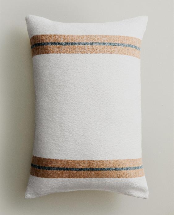 HOUSSE DE COUSSIN RAYURES