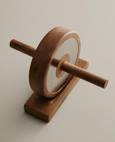 RUEDA Y BASE DE ENTRENAMIENTO MADERA