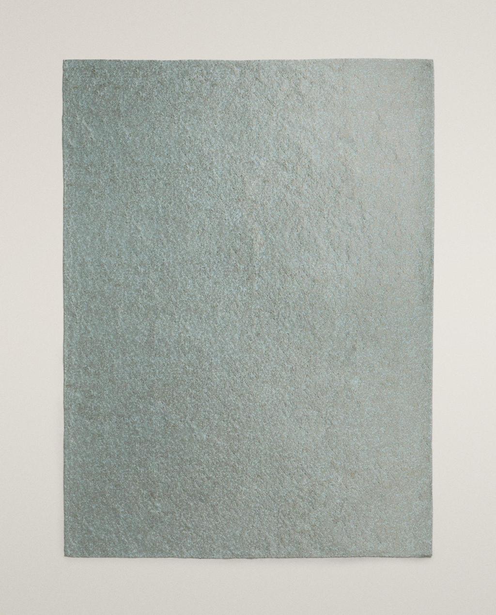 FLORAL JACQUARD BLANKET