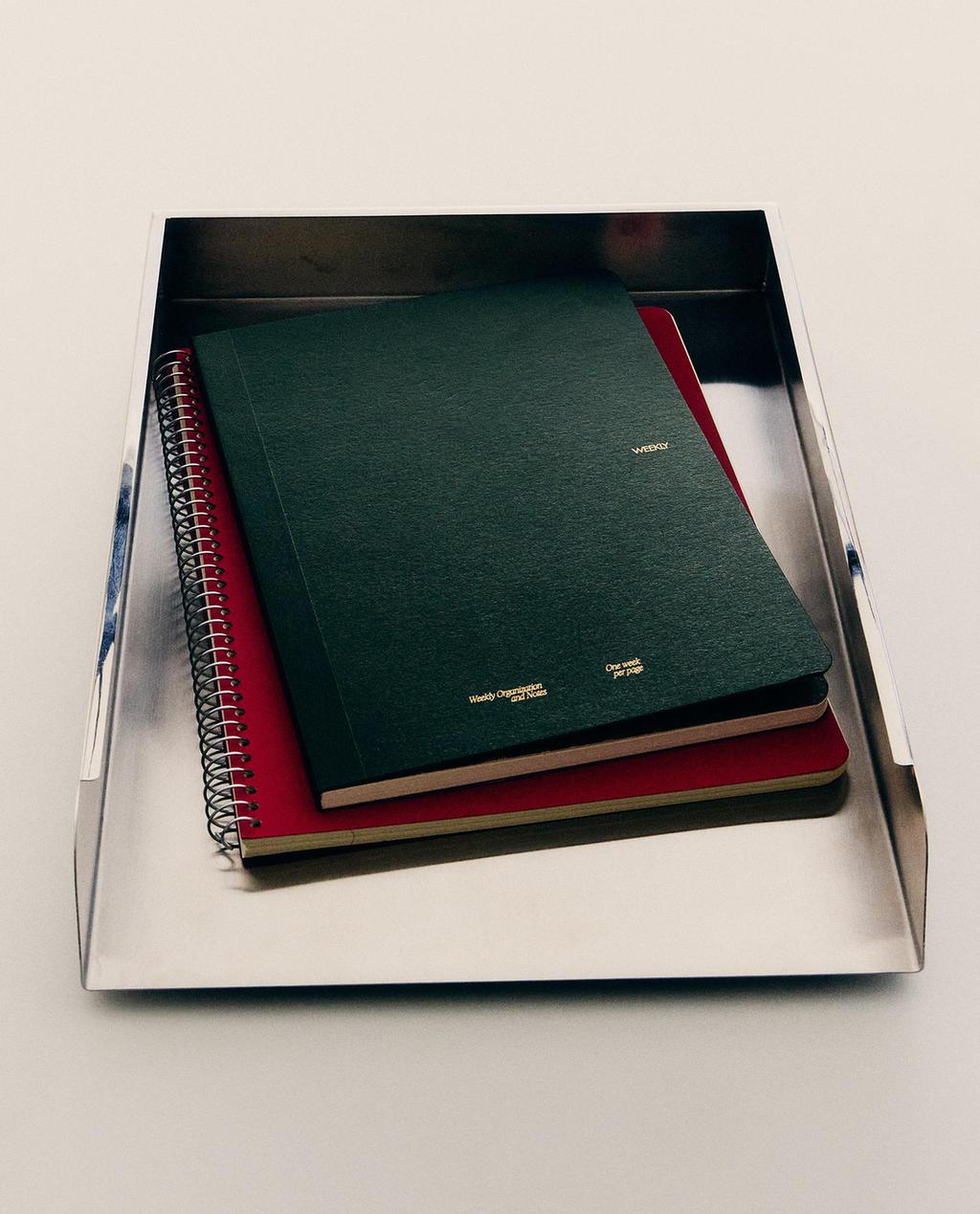 METAL DOCUMENT TRAY