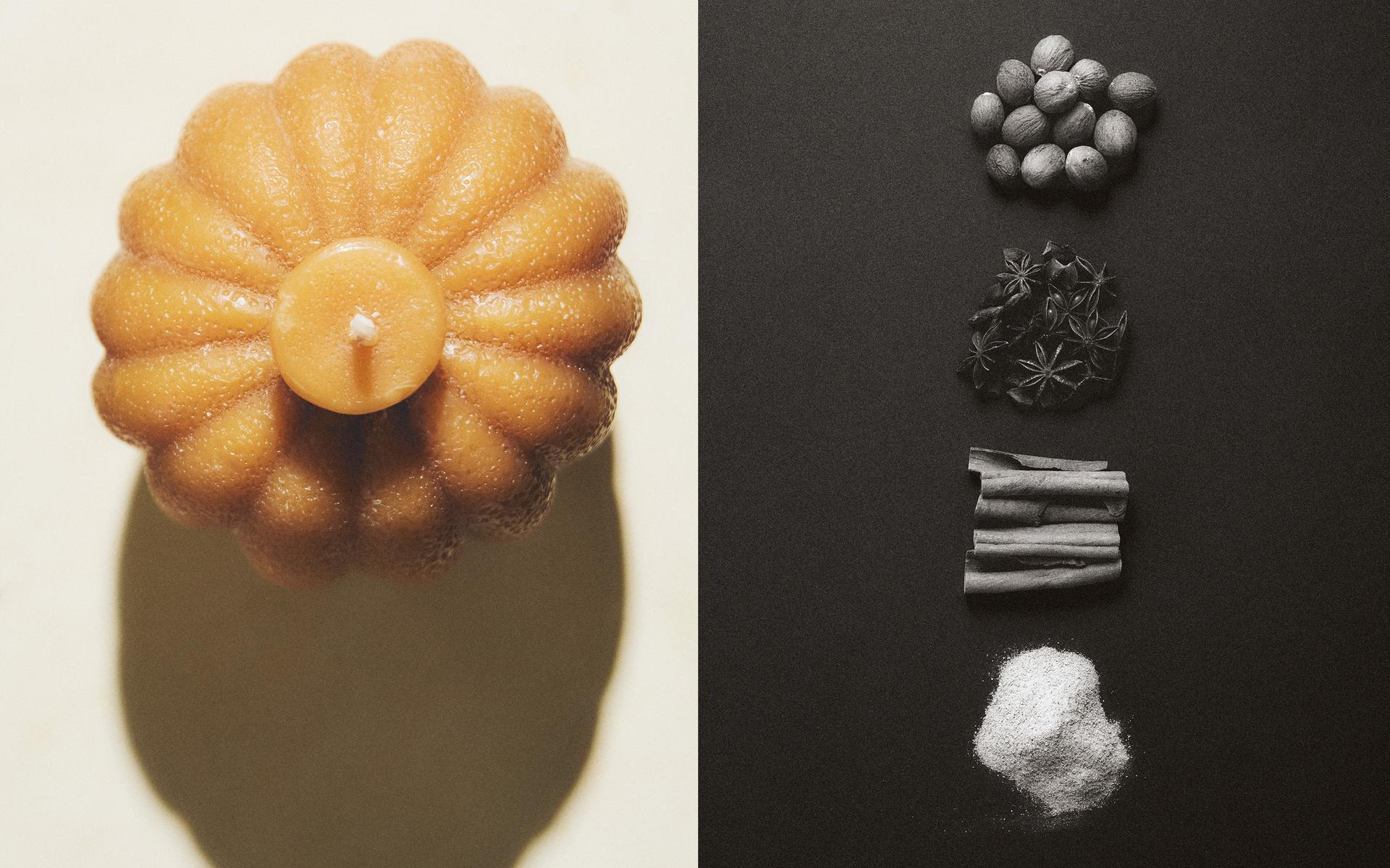 (555 G) CANDELA PROFUMATA PUMPKIN SPICE
