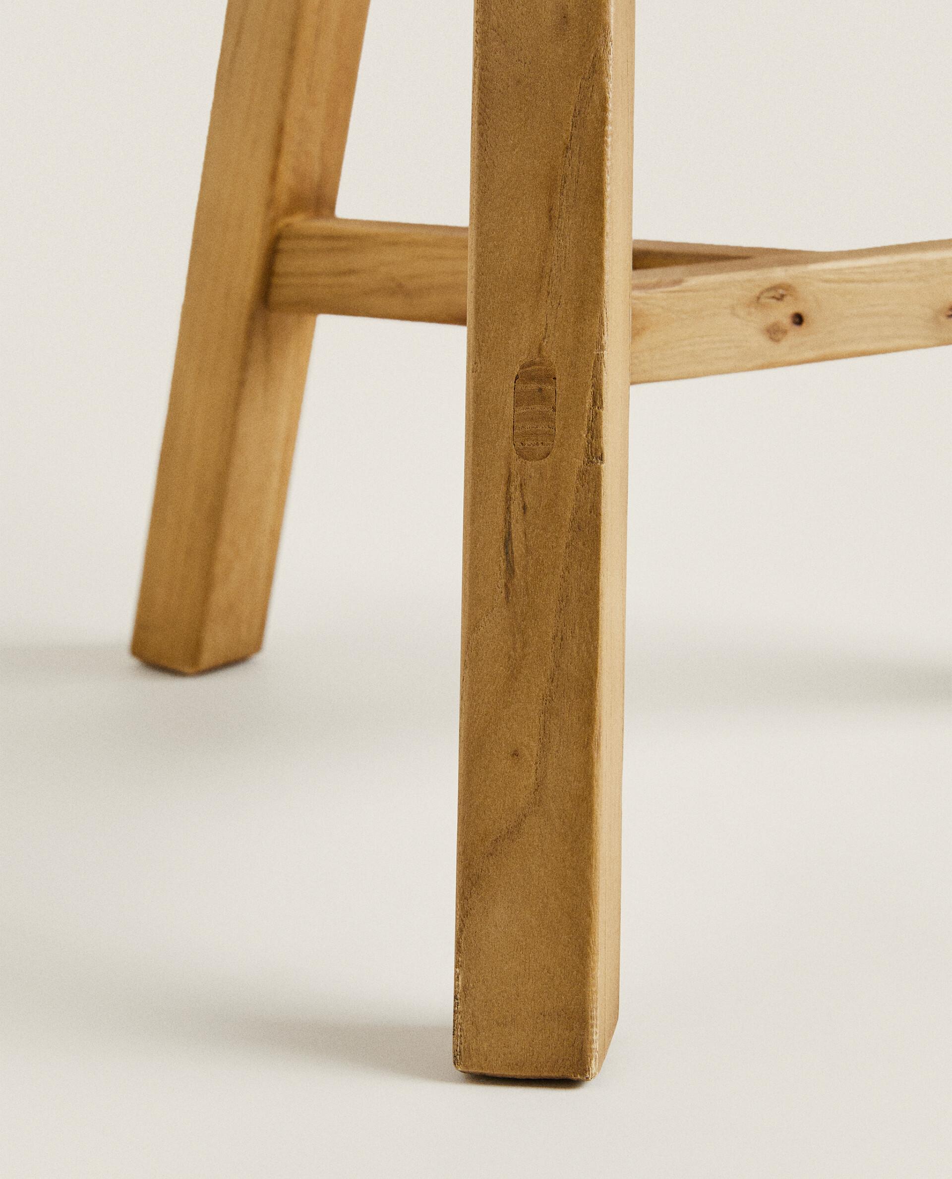 ELM WOOD STOOL | Zara Home United States of America ELM WOOD STOOL | Zara Home United States of America