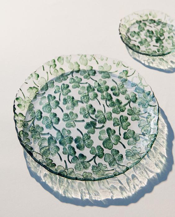 CLOVER SERVICE PLATE