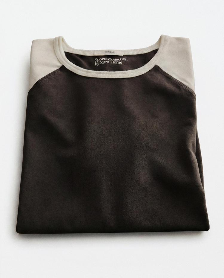 TWEEKLEURIG KATOENEN T-SHIRT