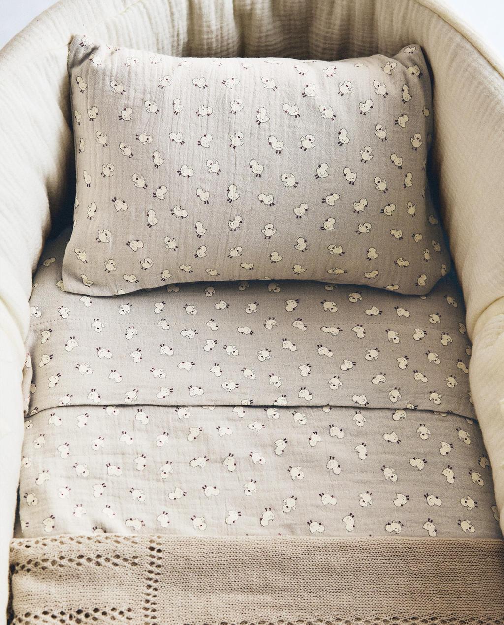 CHICK MUSLIN COTTON BABY SHEET SET