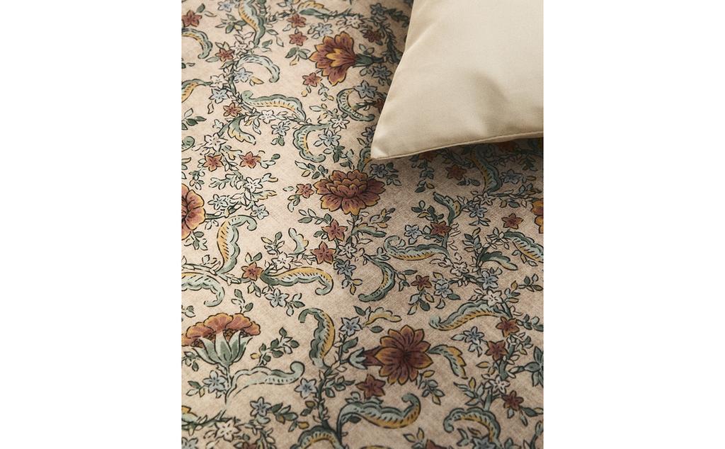 COUETTE SATIN FLEURS (300 FILS)