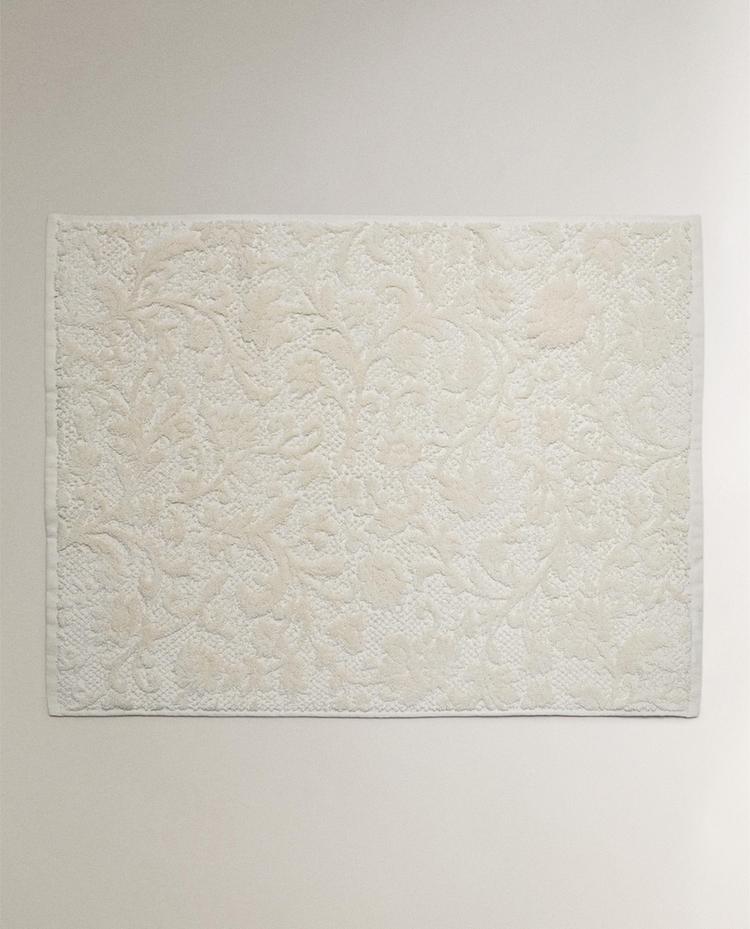 TAPIS DE BAIN JACQUARD FLEURS
