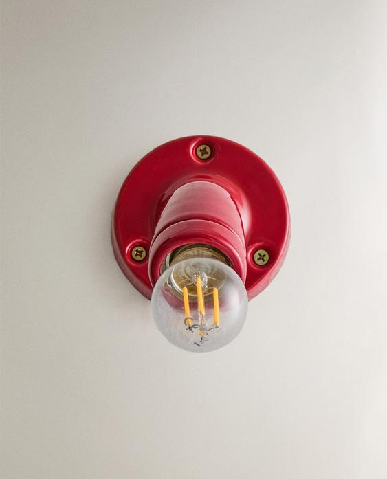 LAMP | CERAMIC WALL LIGHT FIXTURE