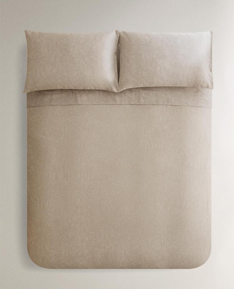 PAISLEY SATEEN DUVET COVER