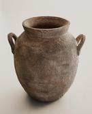 vase קרמיקה אובלי דקורטיבי