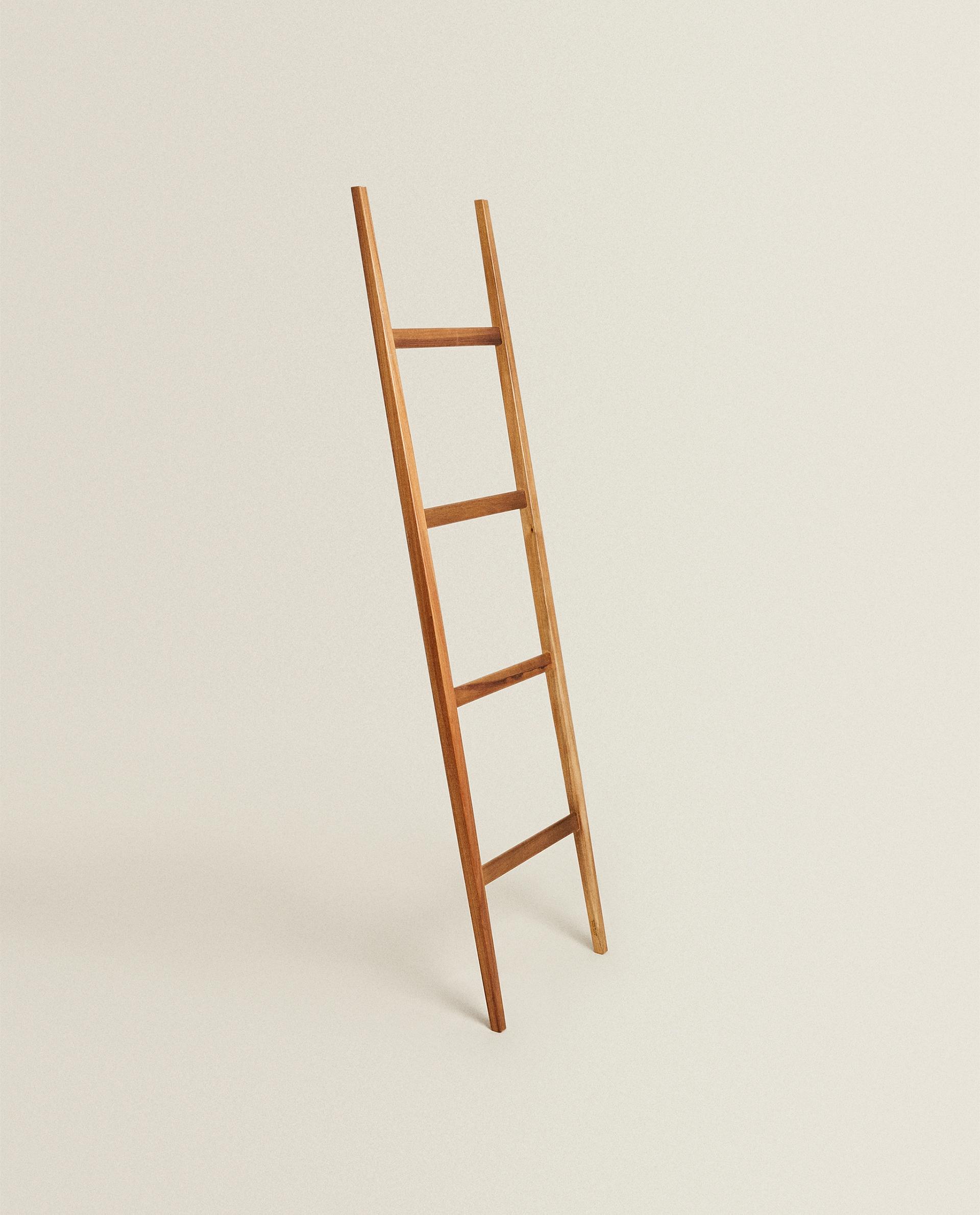 ザラホーム ZARAHOME アカシア タオルラック はしご 木製ラダー ACACIA TOWEL RACK | Zara Home United States of America