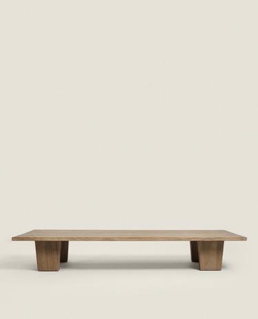 ELM WOOD CENTER TABLE/ COFFEE TABLE