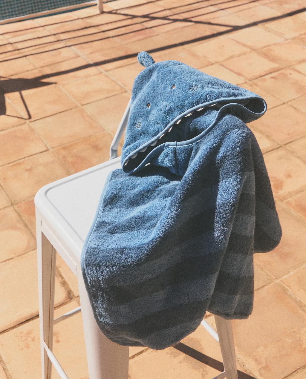 PONCHO DE PLAGE ENFANT REQUIN
