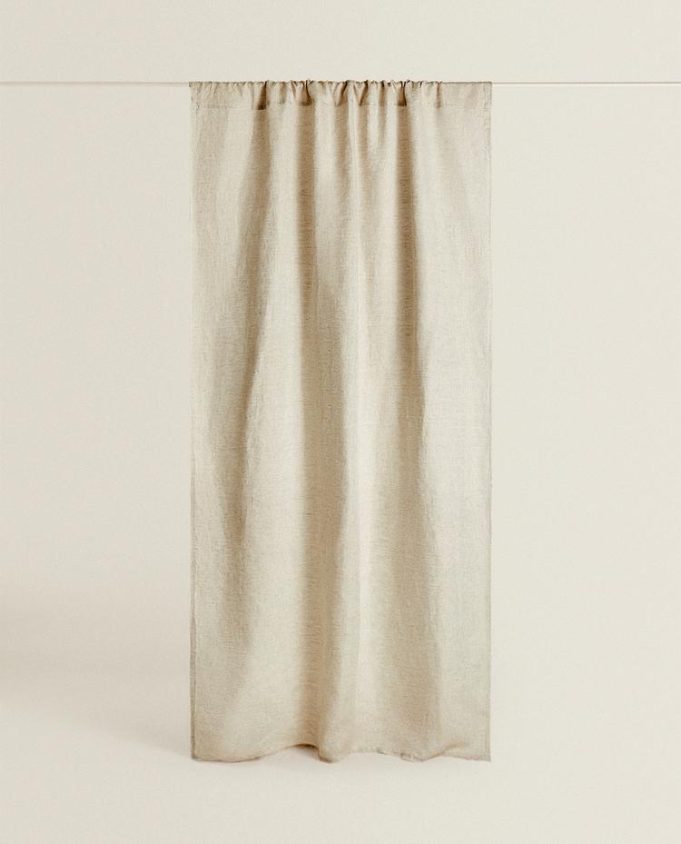 WASHED LINEN CURTAIN WITH MEDIUM OPACITY