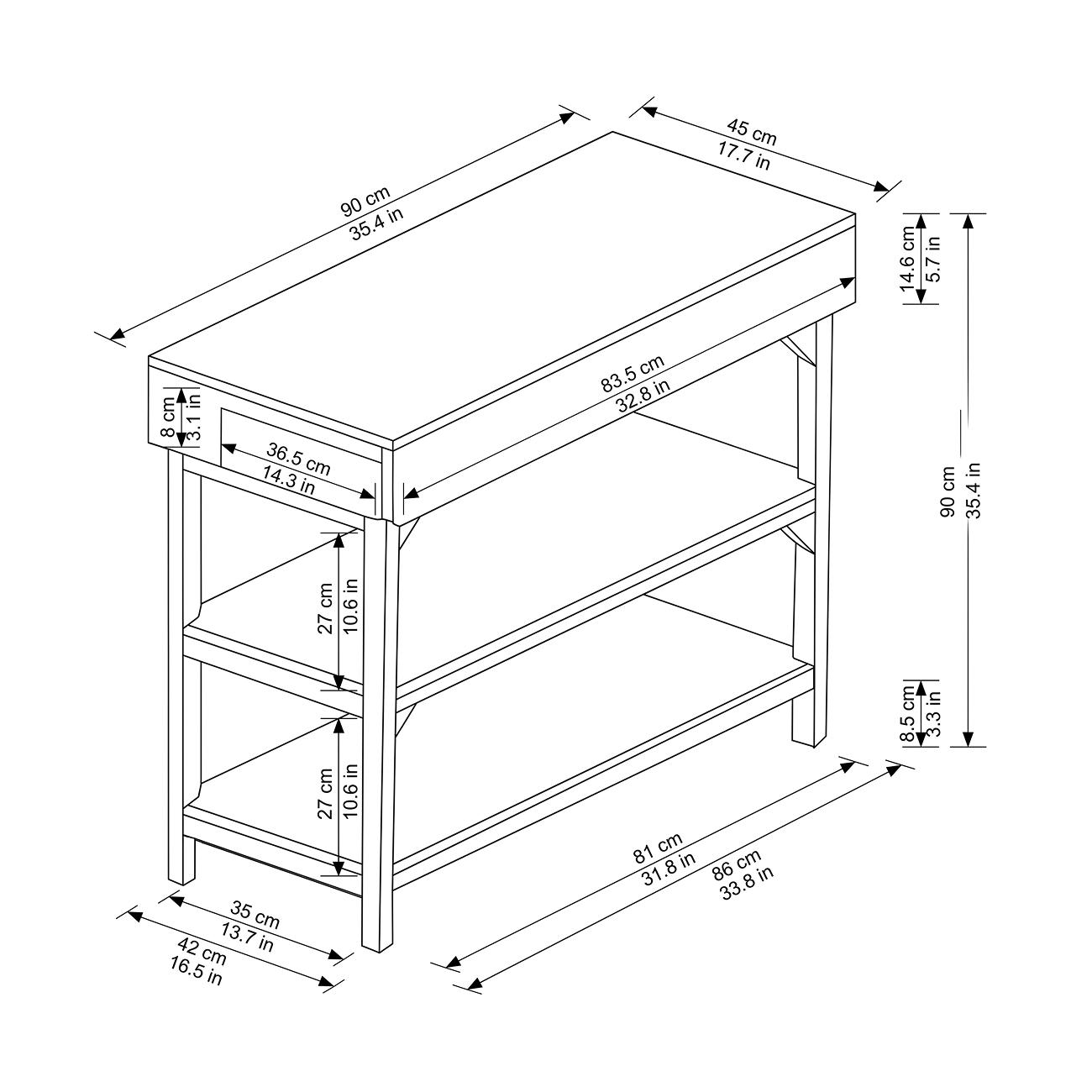 dimensions