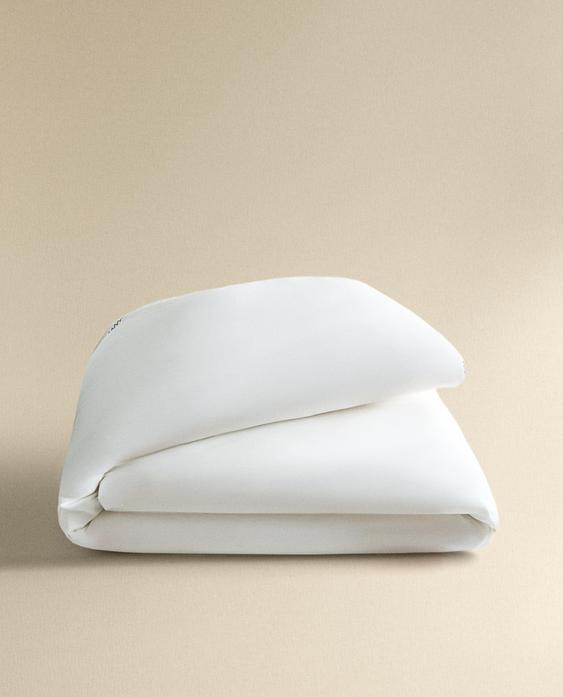 DUVET COVER WITH EMBROIDERED BORDER