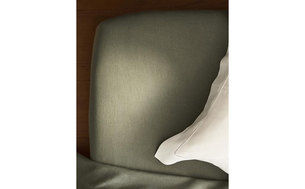 DRAP-HOUSSE LIN DÉLAVÉ (140 G/M²)