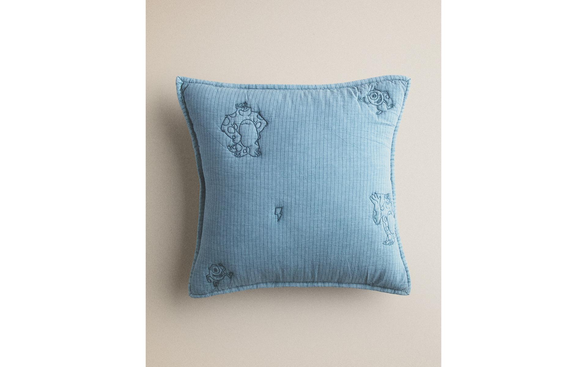 HOUSSE DE COUSSIN ENFANT MONSTRES & CIE ©DISNEY/PIXAR