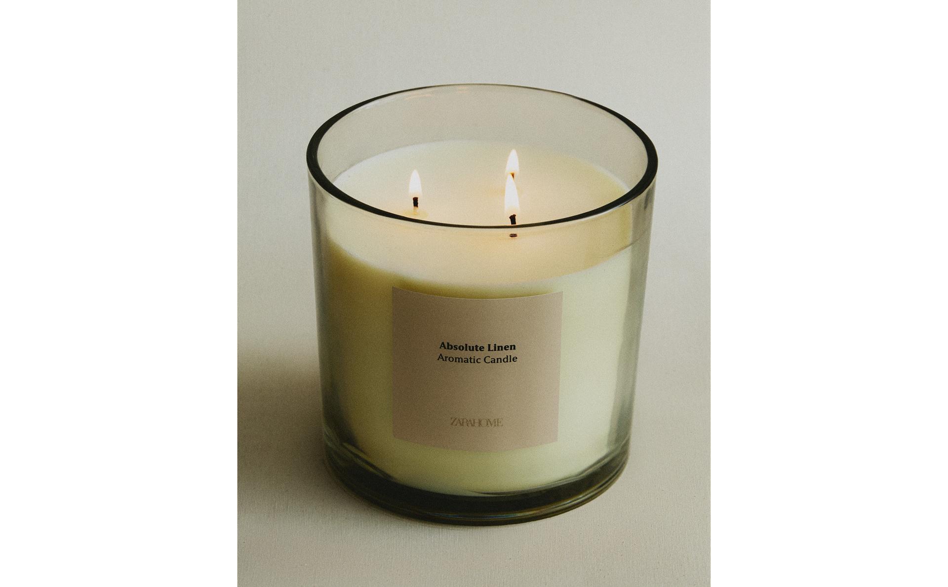(620 G) BOUGIE PARFUMÉE ABSOLUTE LINEN