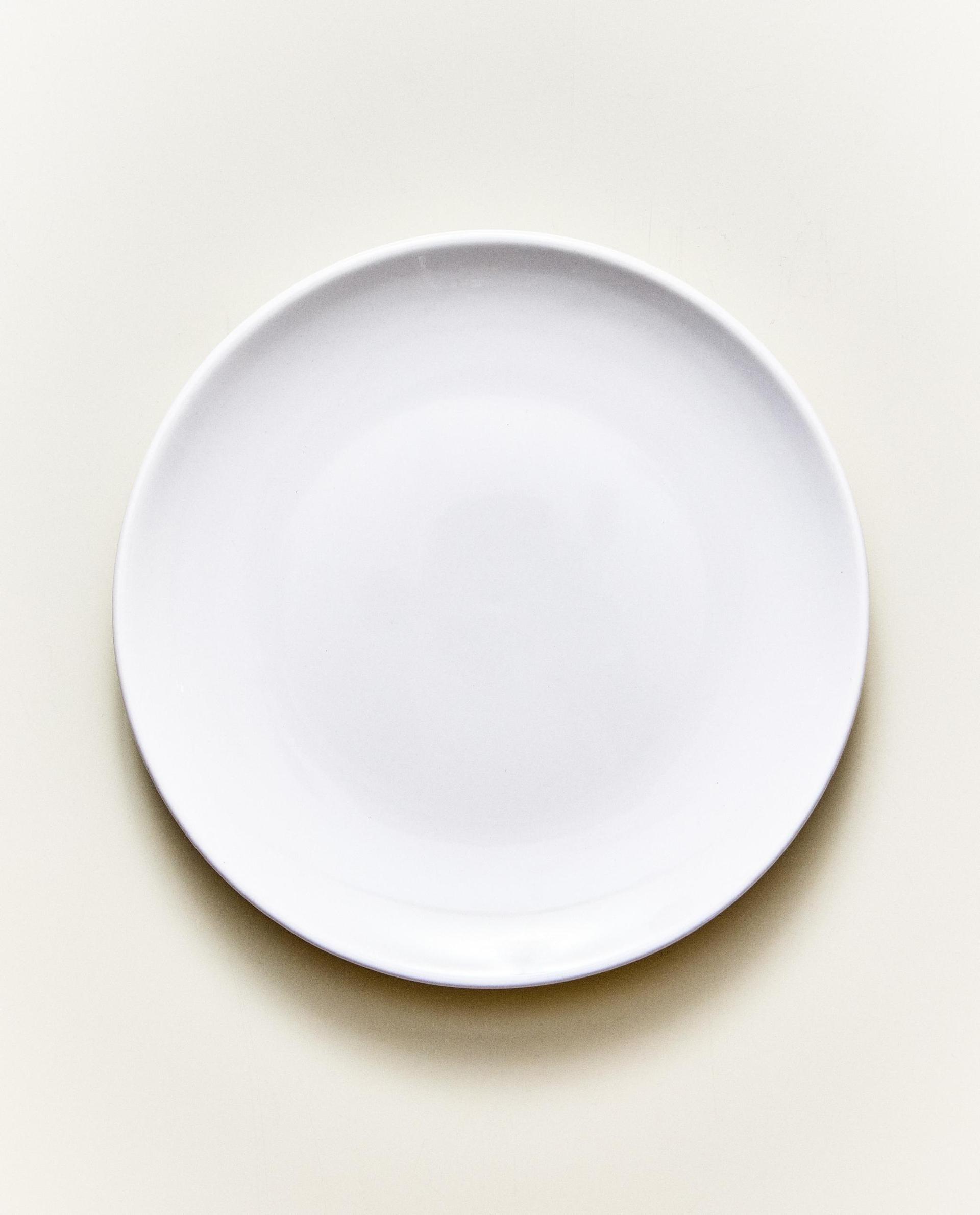 STONEWARE DESSERT PLATE