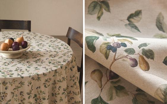 MANTEL REDONDO PRINT FRUTAL