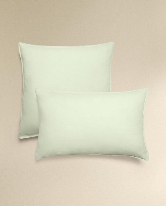 (140 GSM) WASHED LINEN PILLOWCASE