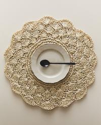MANTEL INDIVIDUAL CROCHET