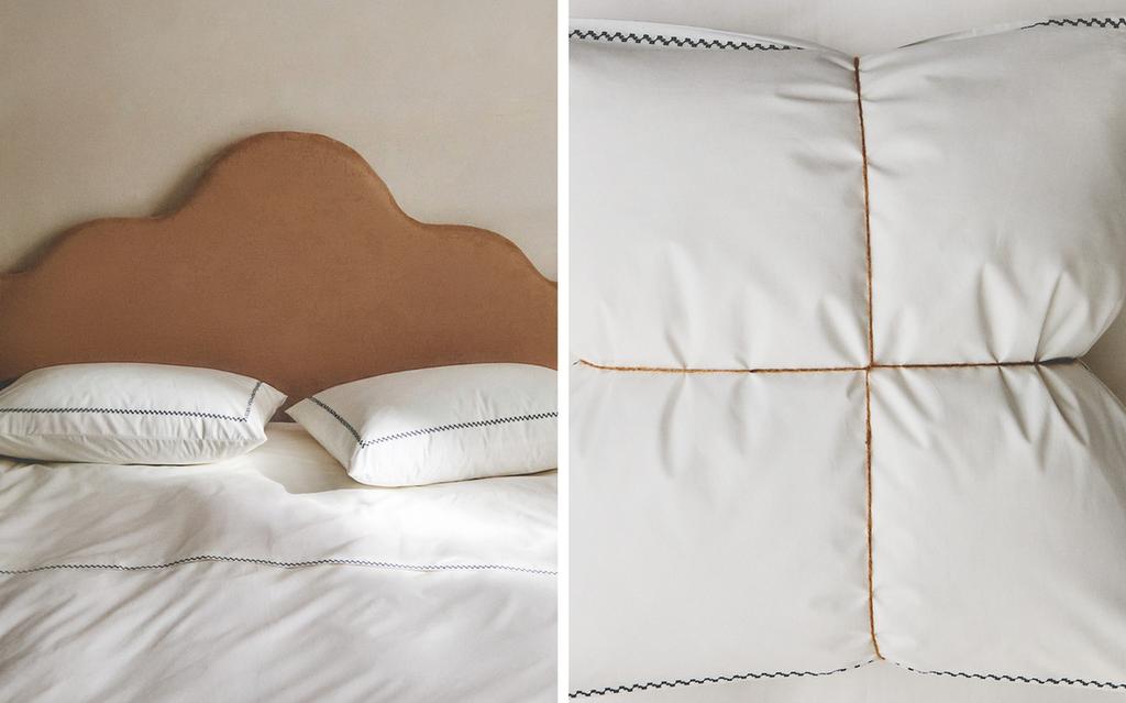 HOUSSE DE COUETTE BRODERIE BORDURE