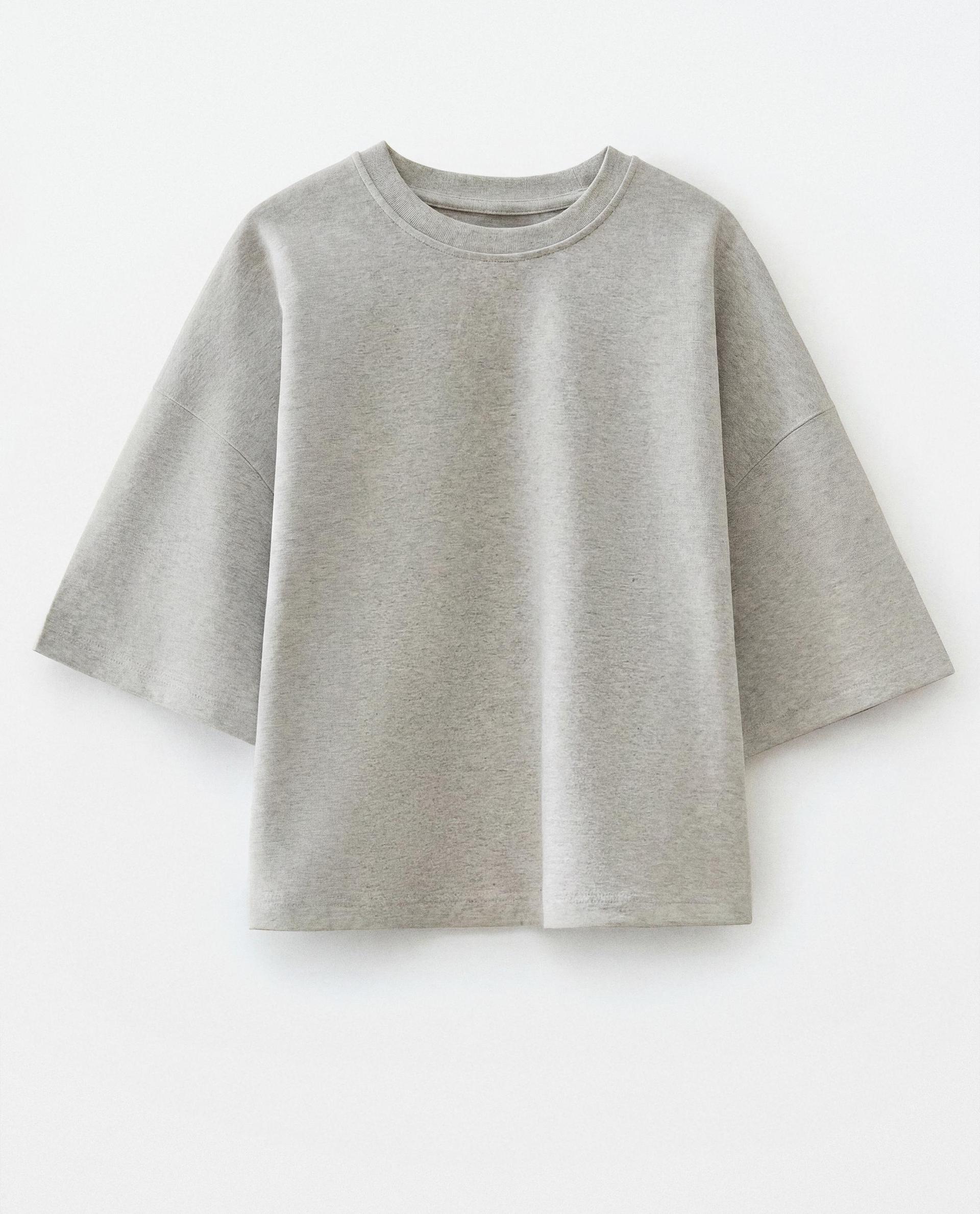 T-SHIRT MANCHES COURTES COTON