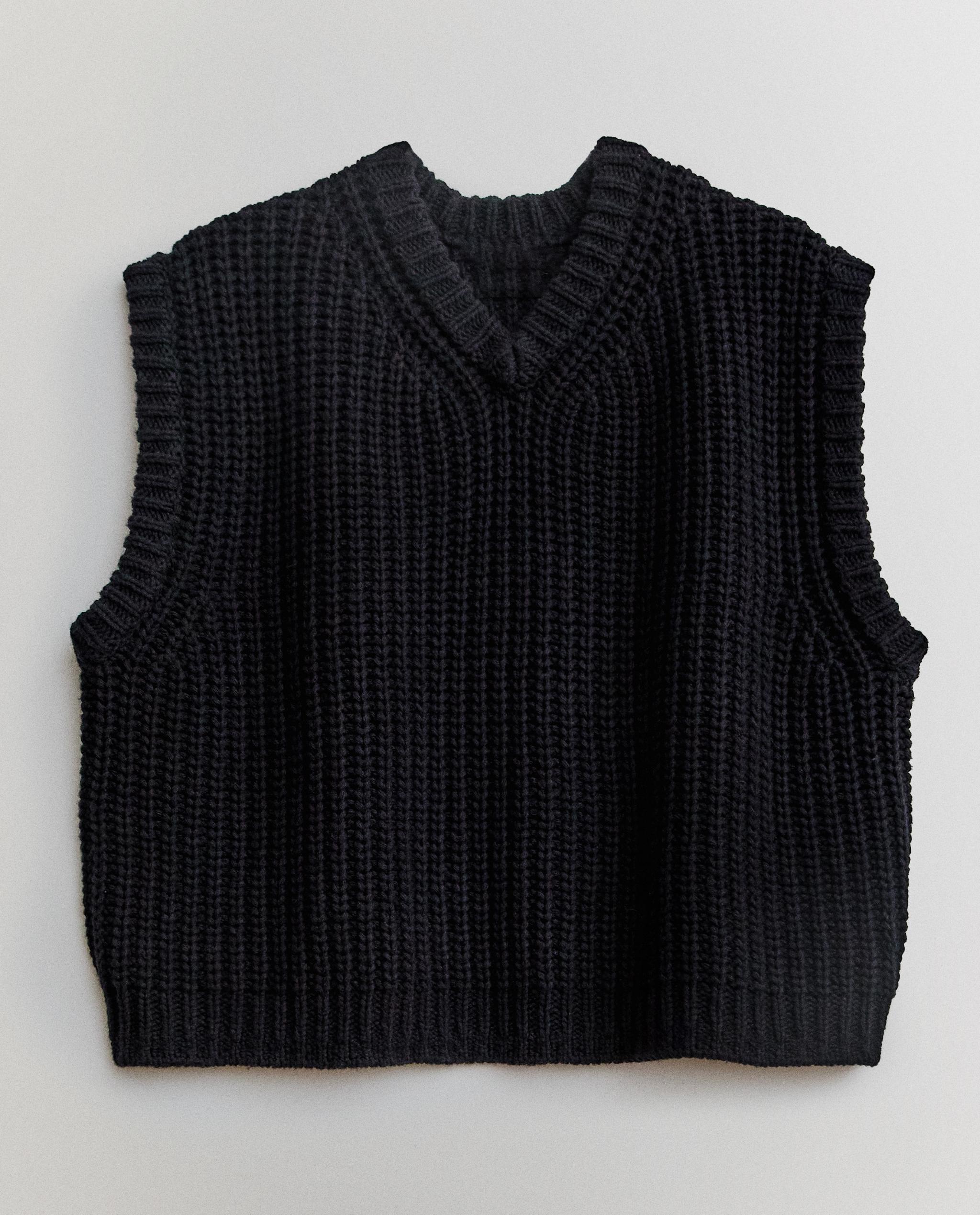 ZARA ニットパフベスト ニットベスト | Zara Home 日本/Japan