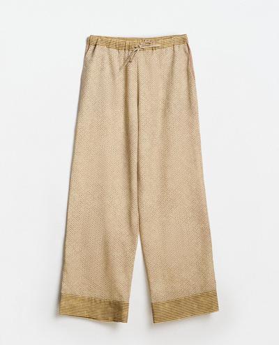 CONTRAST PRINT TROUSERS | KATHARINE POLE