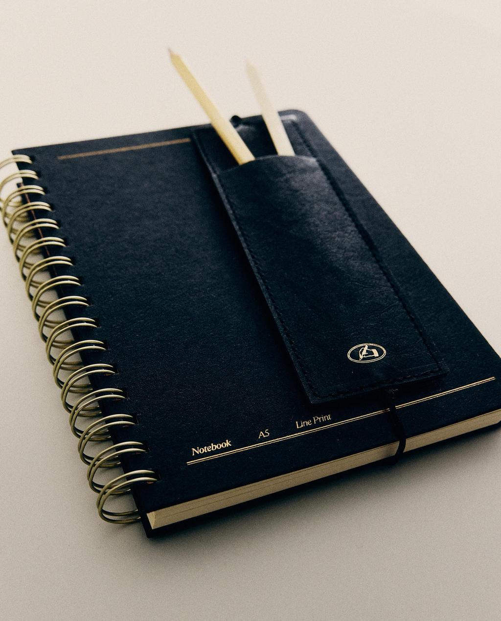 A5-NOTITIEBOEK MET ETUI