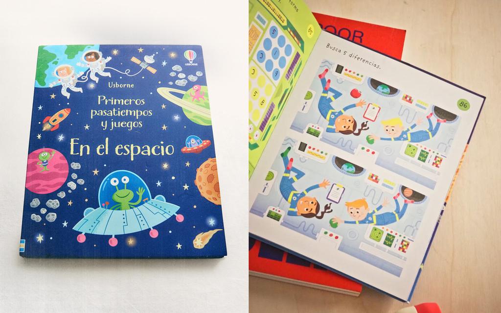 LIBRO PRIMEIROS PASATEMPOS E XOGOS NO ESPAZO (ESPAÑOL)