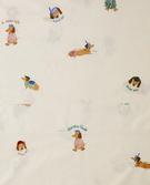 DOG PRINT CHILDREN'S REVERSIBLE FLAT SHEET