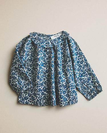 BABYSHIRT MET BLOEMEN