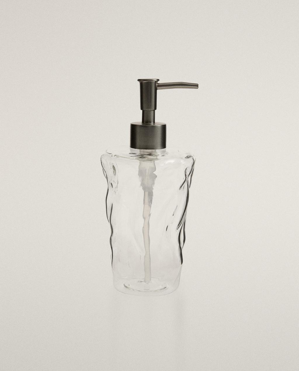 موزع صابون من زجاج البوروسيليكات