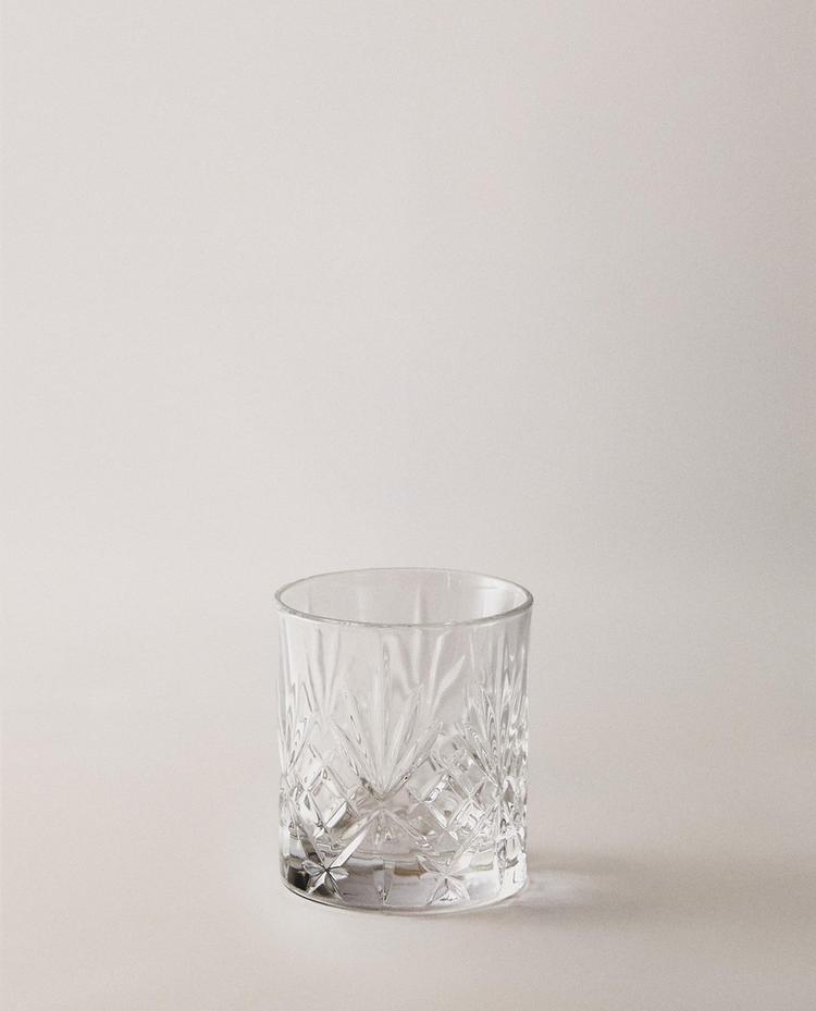 VASO CHUPITO TALLADO CRISTALÍN