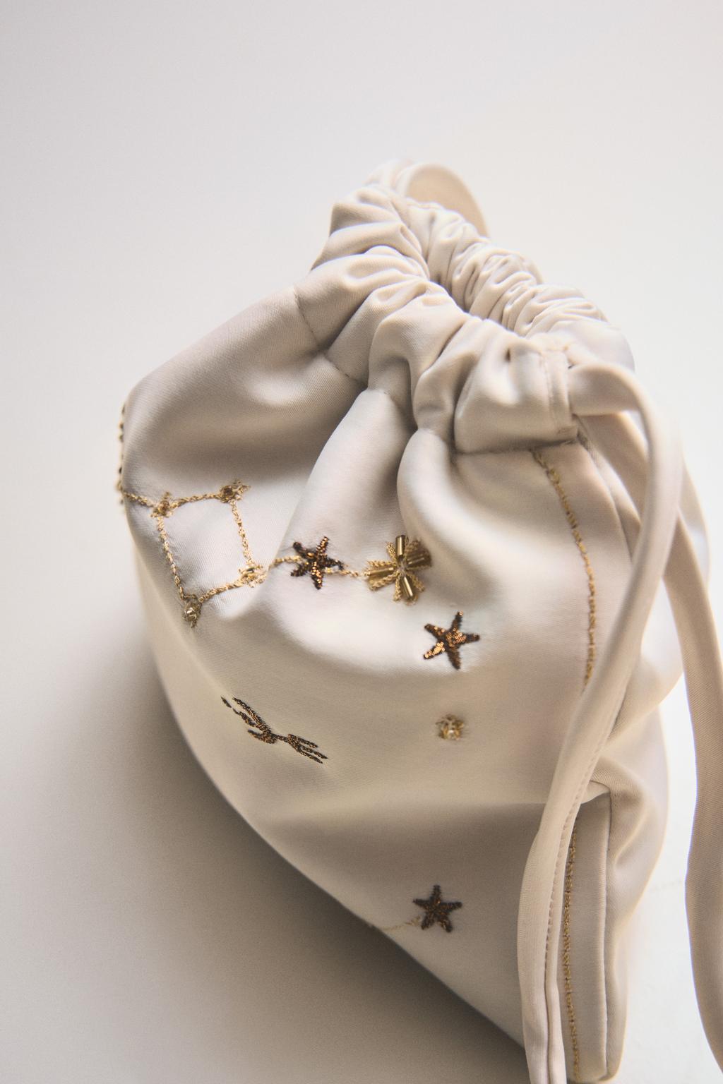KLEINE TASCHE MIT STICKEREI | MARISA BERENSON