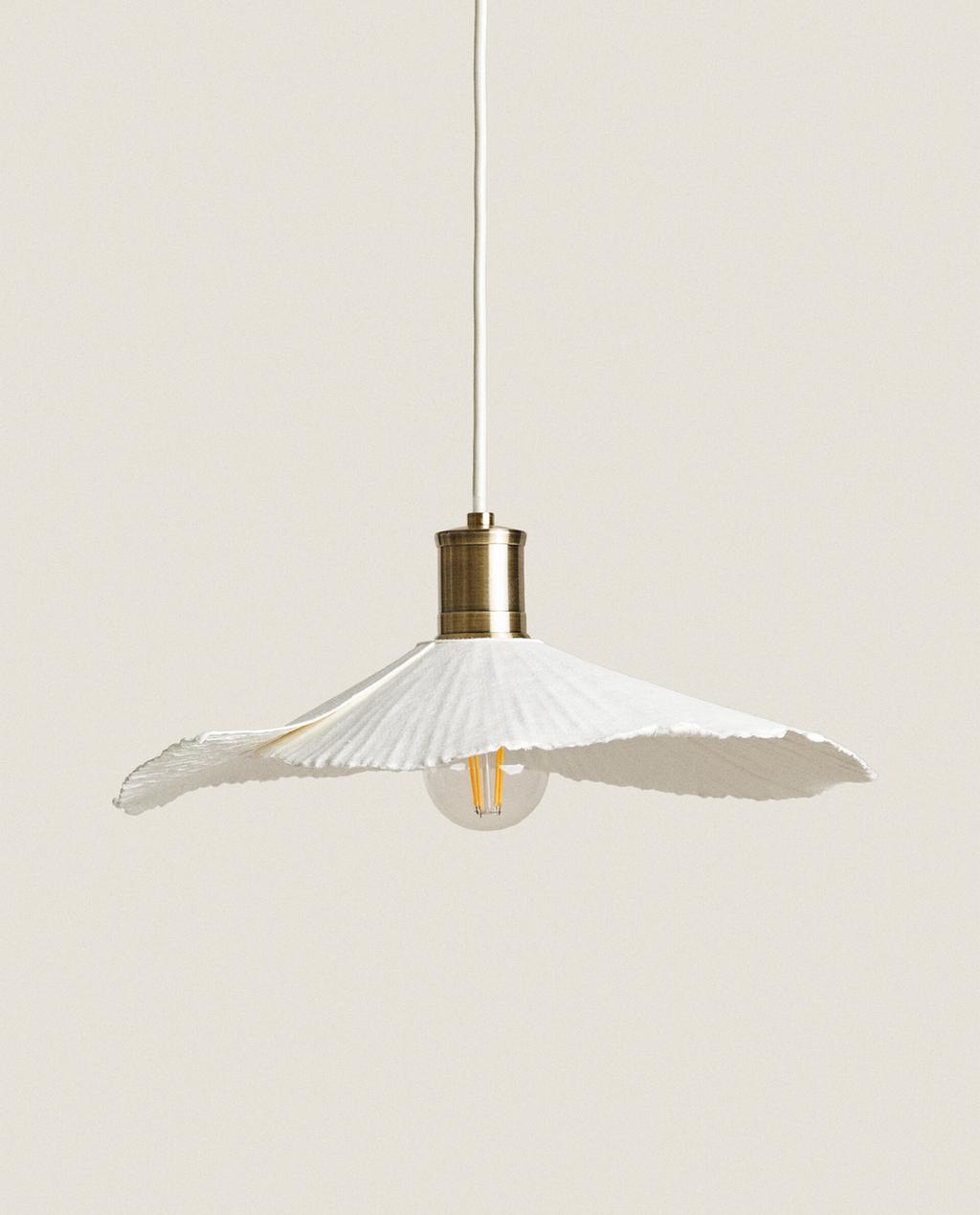 LAMPE PLAFOND FLEUR
