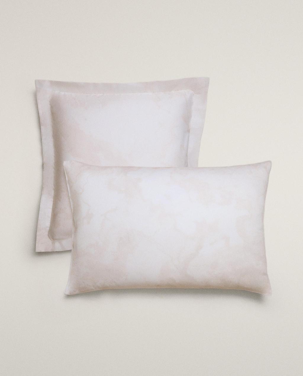 MARBLE PRINT PILLOWCASE